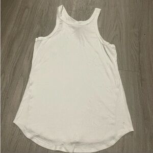 CRZ YOGA Classic White Tank Top size L
